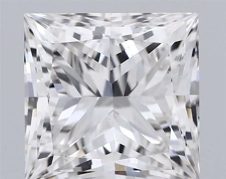 6.03ct G VS1 Rare Carat Ideal Cut Princess Lab Grown Diamond