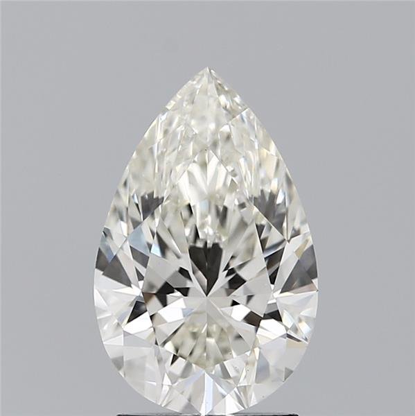 2.22ct I VVS2 Rare Carat Ideal Cut Pear Lab Grown Diamond