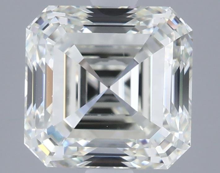 2.70ct K VS2 Rare Carat Ideal Cut Asscher Diamond