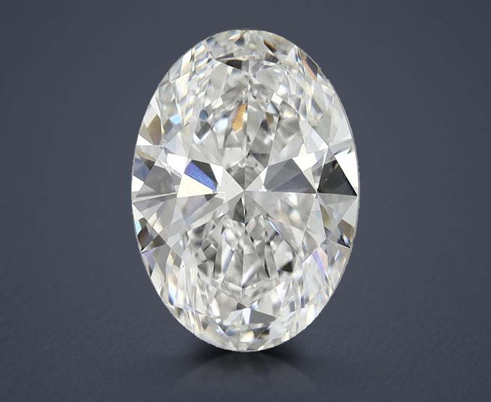 1.46 Carat Oval Lab Diamond