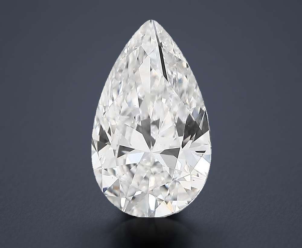 5.01 Carat Pear Lab Diamond
