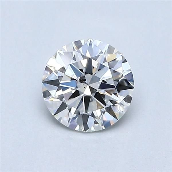 0.53ct H SI1 Rare Carat Ideal Cut Round Diamond