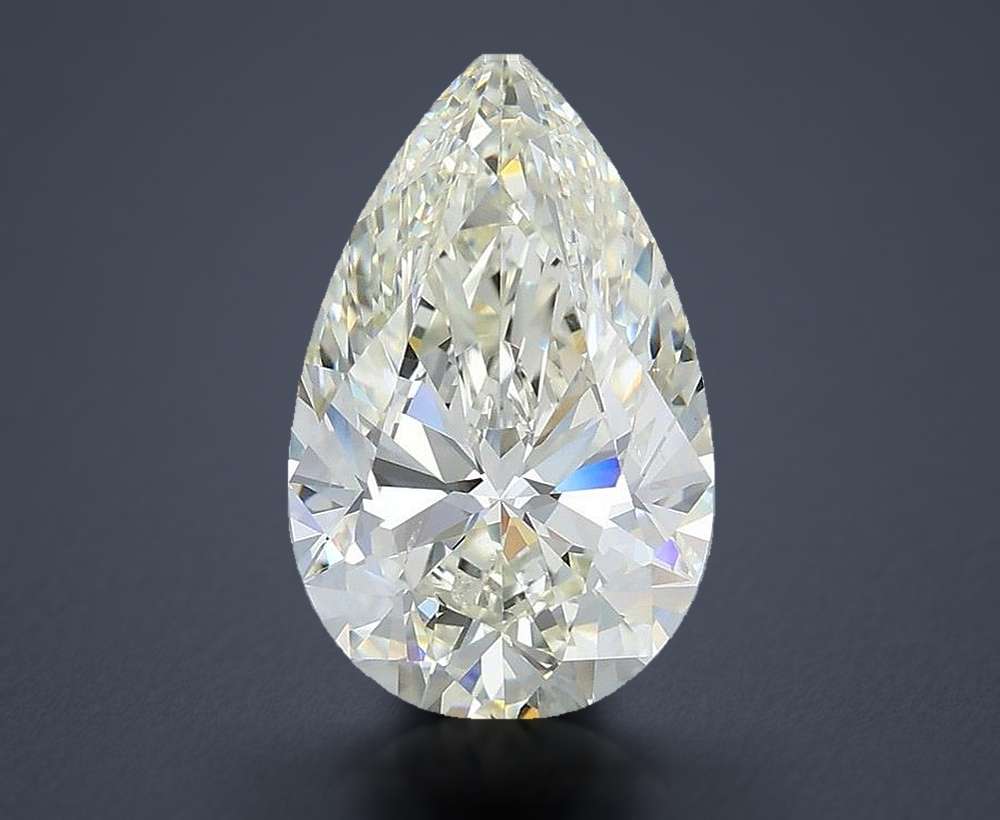 3.00 Carat Pear Natural Diamond