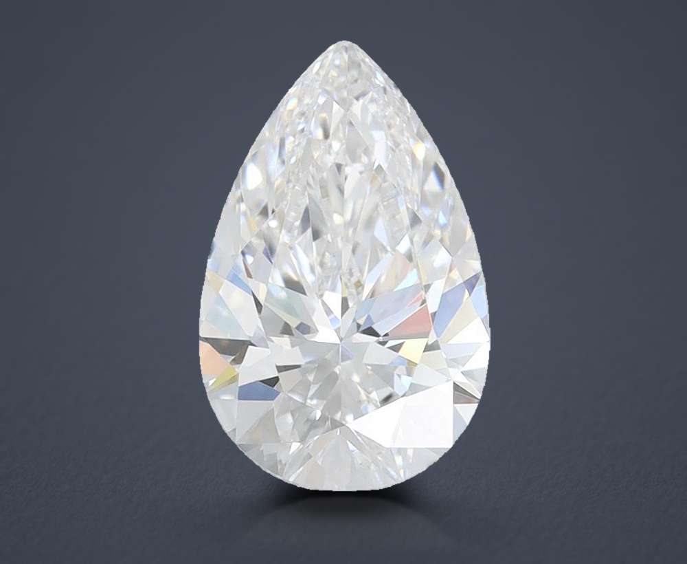 1.55 Carat Pear Lab Diamond