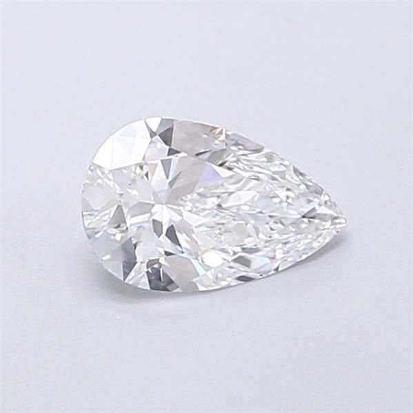 0.65ct D VS1 Rare Carat Ideal Cut Pear Lab Grown Diamond