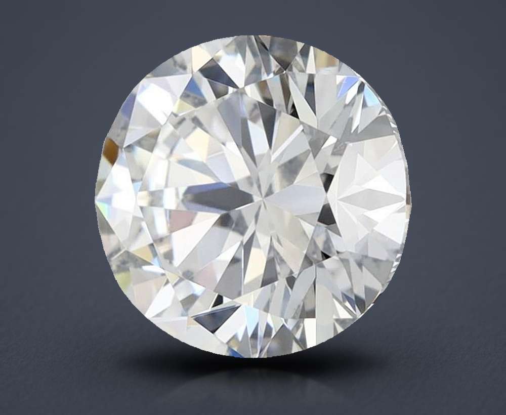 0.90 Carat Round Natural Diamond