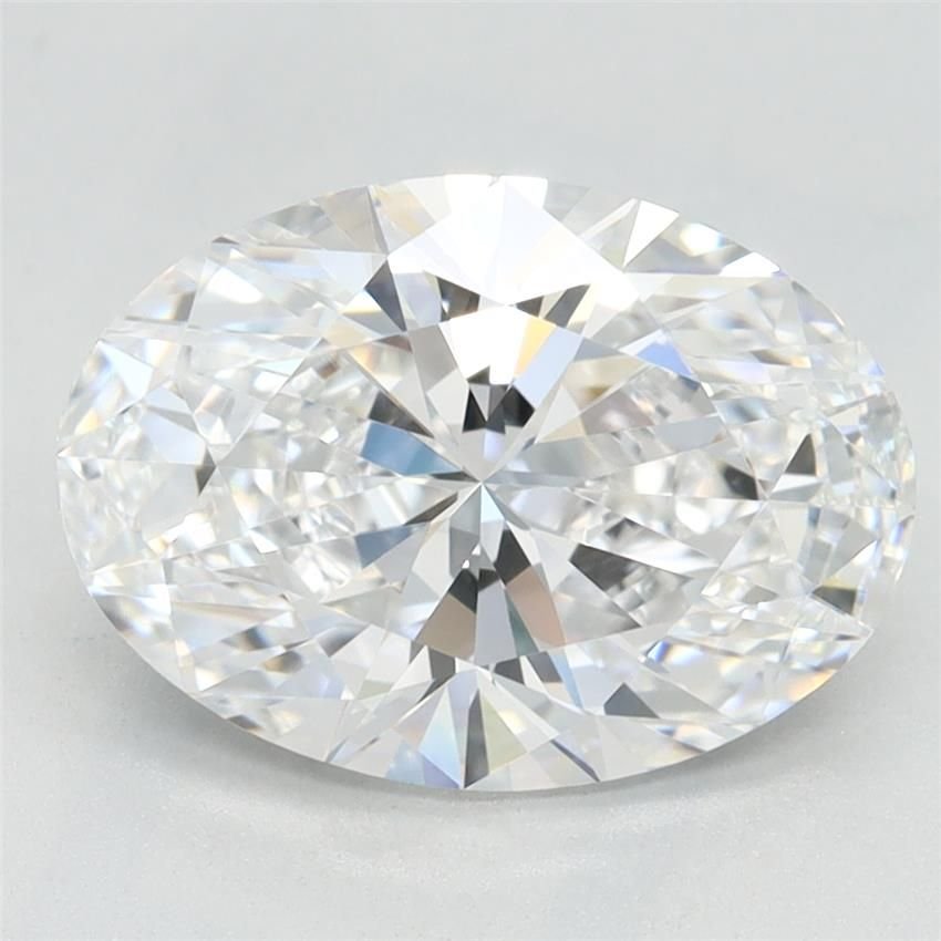 2.64ct D VVS1 Rare Carat Ideal Cut Oval Lab Grown Diamond