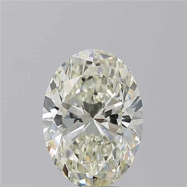 5.01ct J VS2 Rare Carat Ideal Cut Oval Diamond