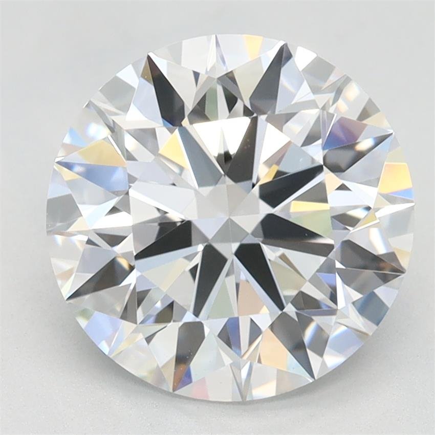 2.63ct D VVS1 Rare Carat Ideal Cut Round Lab Grown Diamond