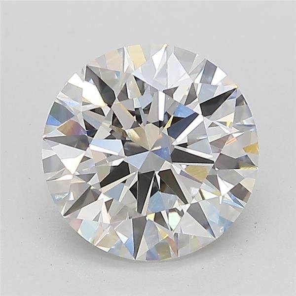 2.06ct F VVS2 Rare Carat Ideal Cut Round Lab Grown Diamond