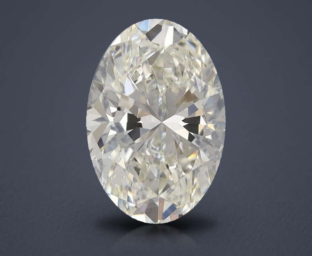 0.90 Carat Oval Natural Diamond