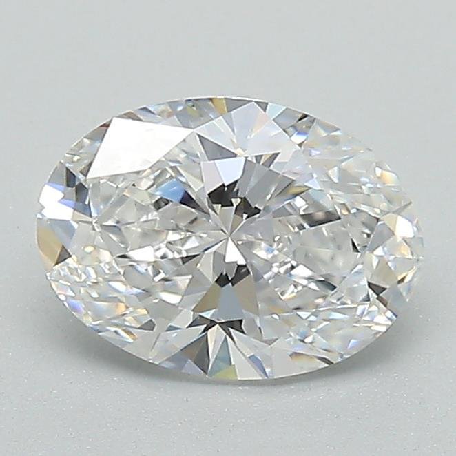 1.03ct D VVS2 Rare Carat Ideal Cut Oval Lab Grown Diamond
