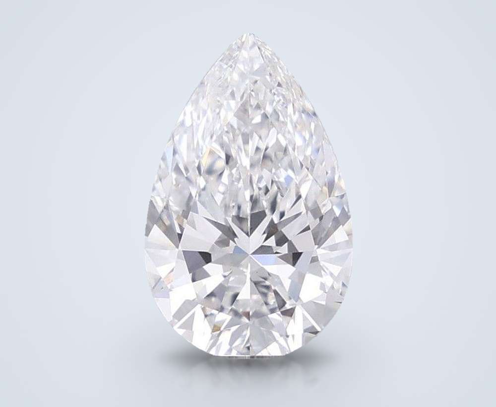 3.00 Carat Pear Lab Diamond