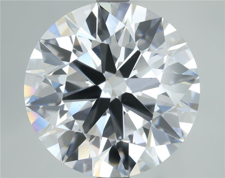 5.12ct D VS2 Rare Carat Ideal Cut Round Lab Grown Diamond