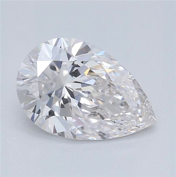 0.71ct F SI1 Rare Carat Ideal Cut Pear Lab Grown Diamond