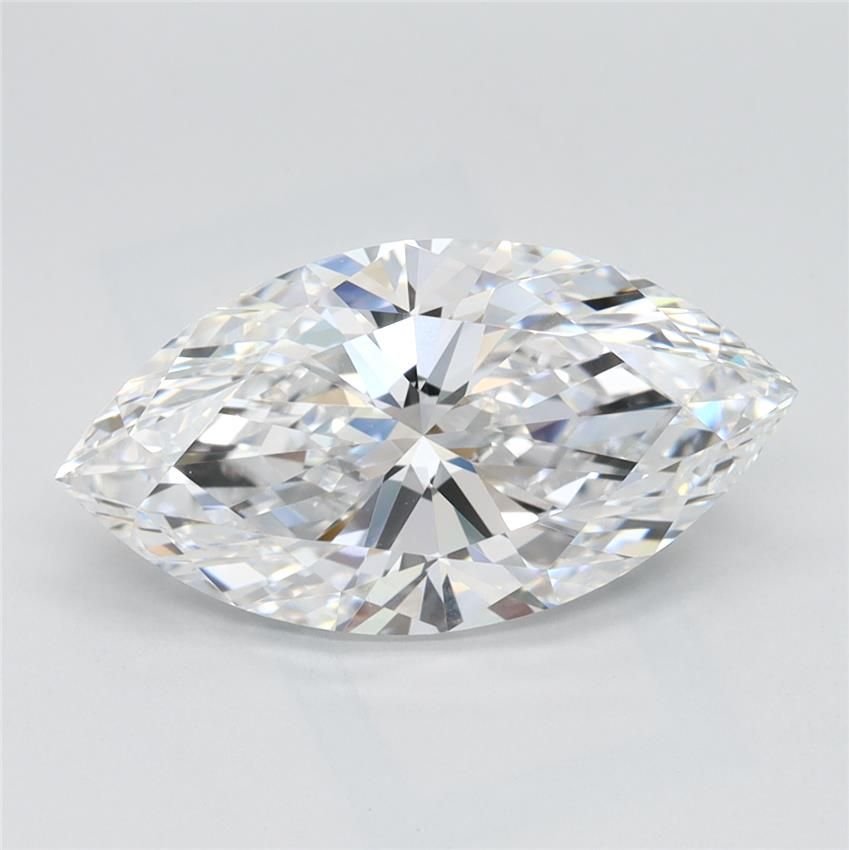2.55ct D VVS1 Rare Carat Ideal Cut Marquise Lab Grown Diamond