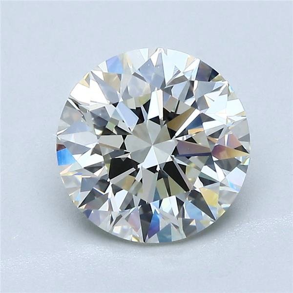 2.31ct J VVS1 Rare Carat Ideal Cut Round Diamond