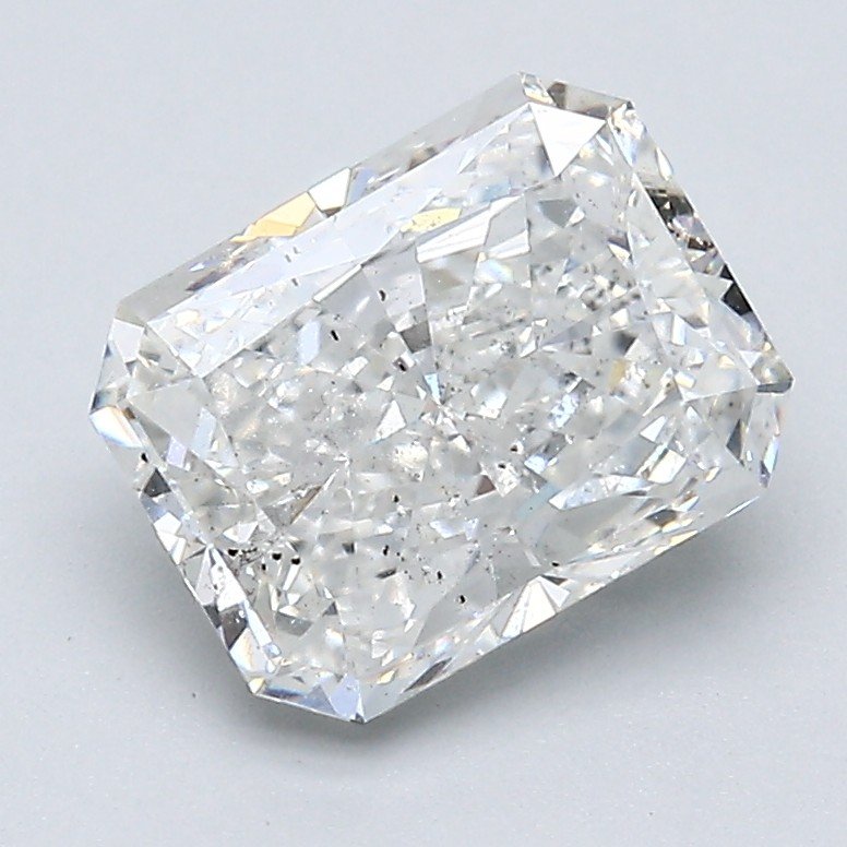 2.52ct G SI2 Rare Carat Ideal Cut Radiant Diamond