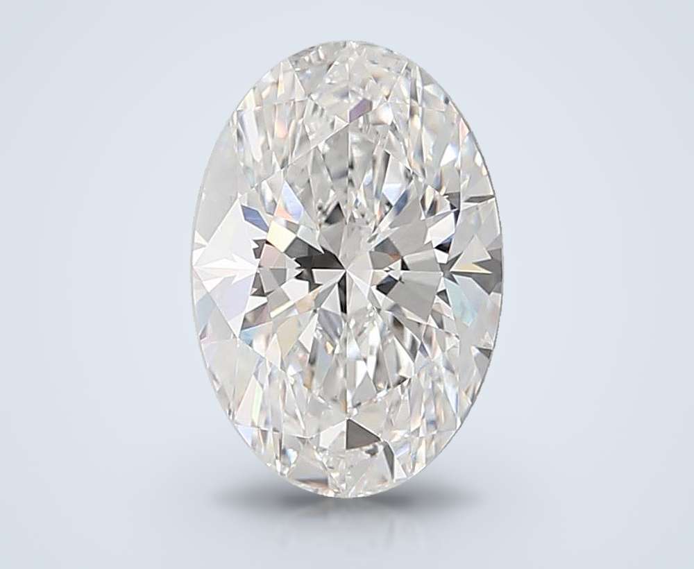 8.05 Carat Oval Lab Diamond