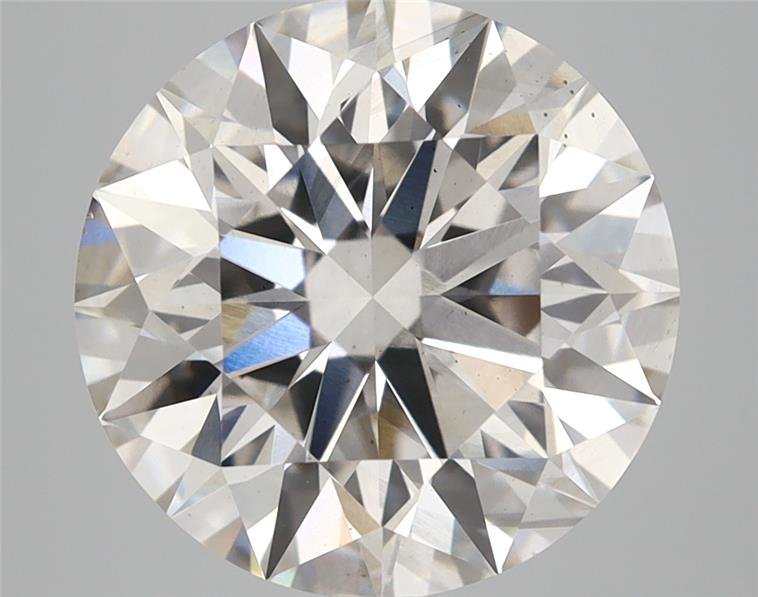 5.51ct H SI1 Rare Carat Ideal Cut Round Lab Grown Diamond