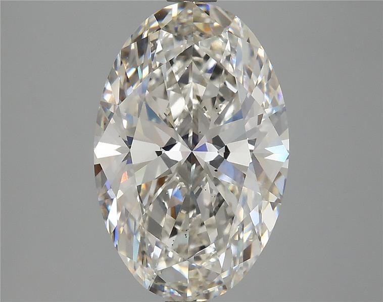 4.09ct H VS2 Rare Carat Ideal Cut Oval Lab Grown Diamond