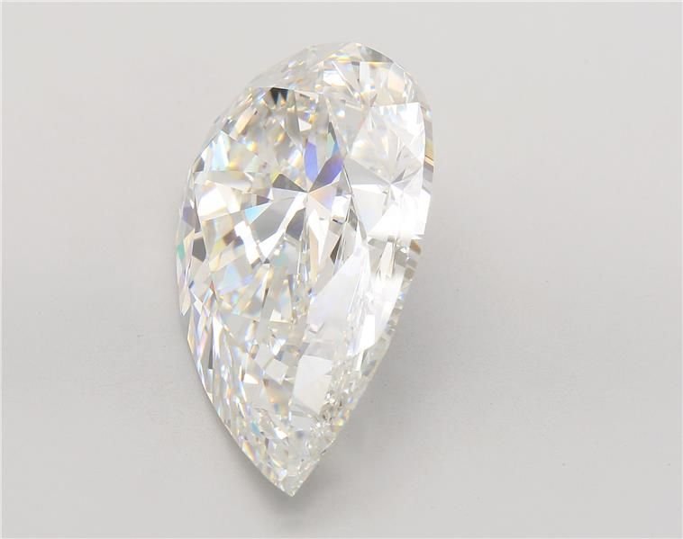 32.89ct F VS1 Rare Carat Ideal Cut Pear Lab Grown Diamond