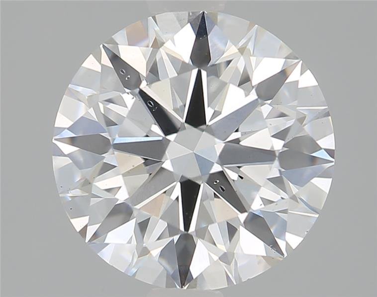 2.10ct E SI1 Rare Carat Ideal Cut Round Lab Grown Diamond