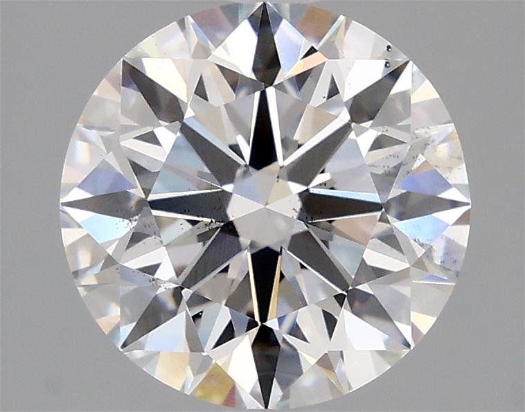 2.88ct E SI1 Rare Carat Ideal Cut Round Lab Grown Diamond