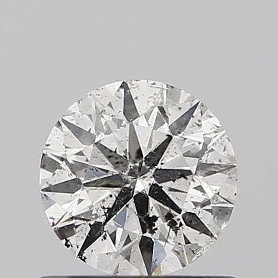 0.58ct I SI2 Rare Carat Ideal Cut Round Diamond