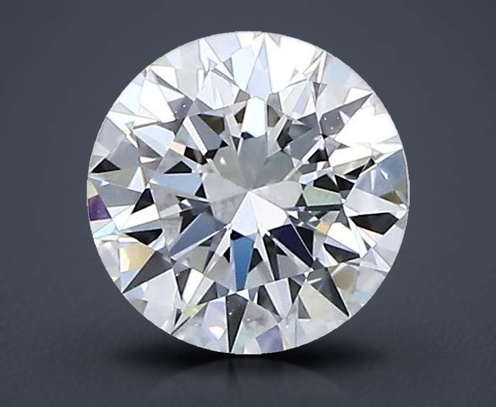 0.91 Carat Round Natural Diamond