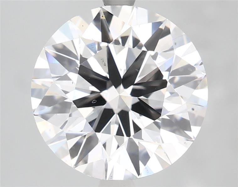 4.00ct F SI1 Excellent Cut Round Lab Grown Diamond