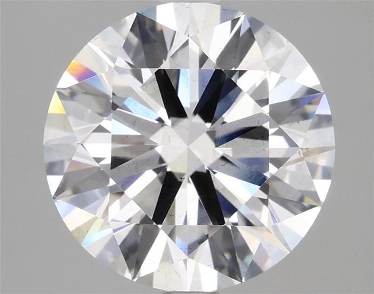 3.65ct F SI1 Rare Carat Ideal Cut Round Lab Grown Diamond