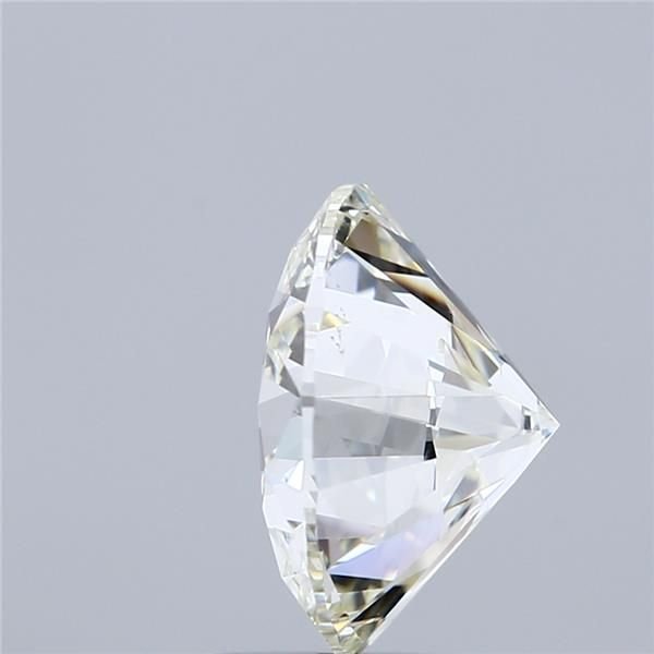 4.01ct K SI1 Rare Carat Ideal Cut Round Diamond