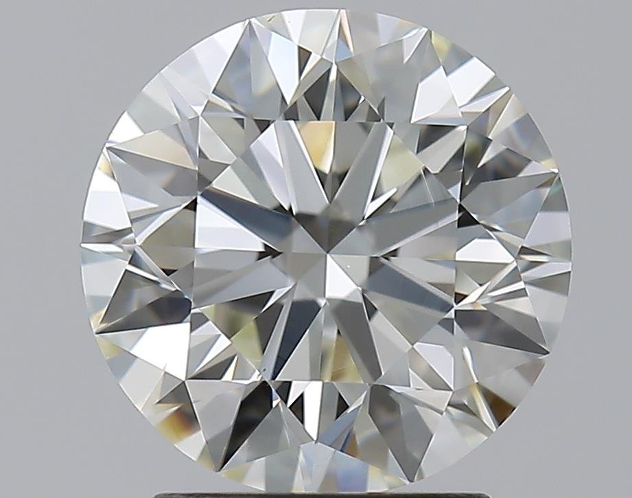 2.33ct K VS1 Rare Carat Ideal Cut Round Diamond