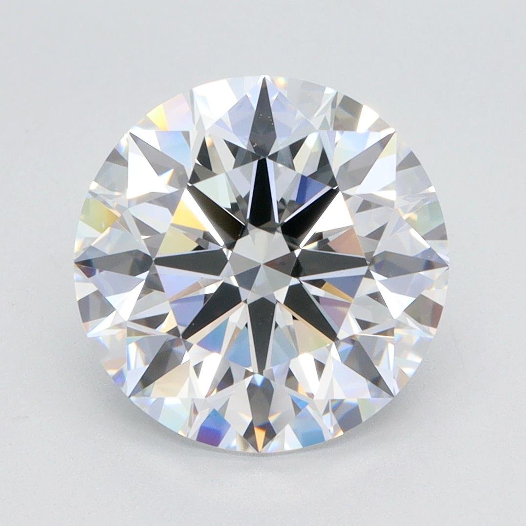 3.79ct E VVS1 Rare Carat Ideal Cut Round Lab Grown Diamond