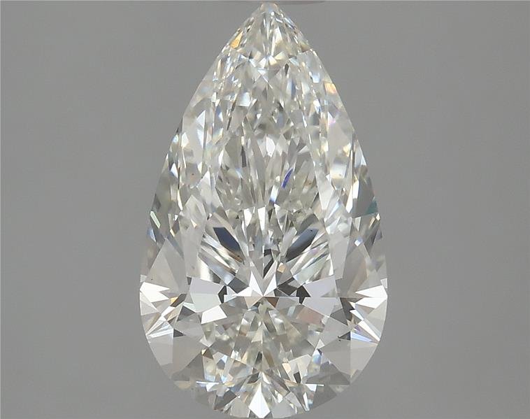 1.88ct H VS1 Rare Carat Ideal Cut Pear Lab Grown Diamond