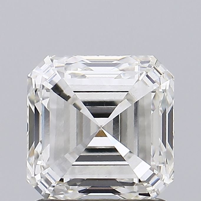 1.61ct H VS2 Very Good Cut Asscher Lab Grown Diamond