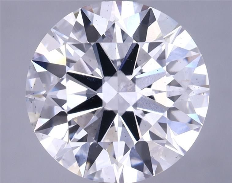 4.55ct F SI1 Rare Carat Ideal Cut Round Lab Grown Diamond