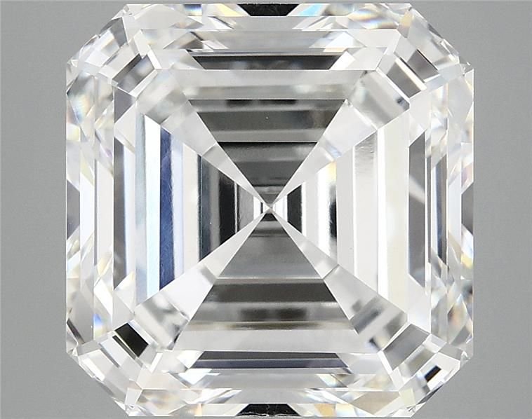 8.16ct E VVS2 Excellent Cut Asscher Lab Grown Diamond