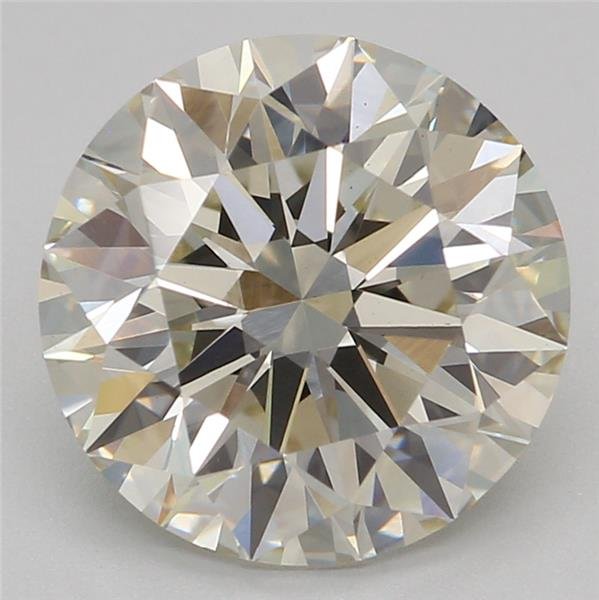 2.01ct K VS2 Rare Carat Ideal Cut Round Lab Grown Diamond