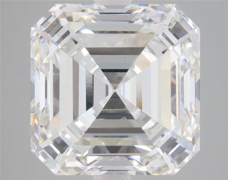 6.08ct G VVS2 Rare Carat Ideal Cut Asscher Lab Grown Diamond