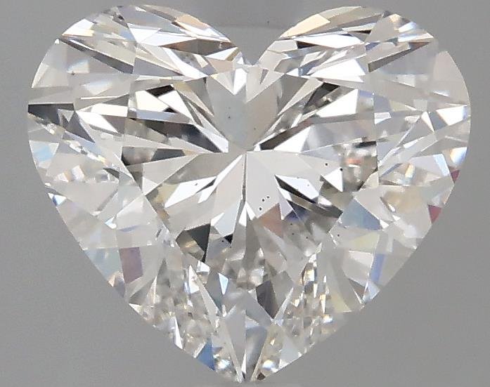 2.37ct F VS2 Rare Carat Ideal Cut Heart Lab Grown Diamond