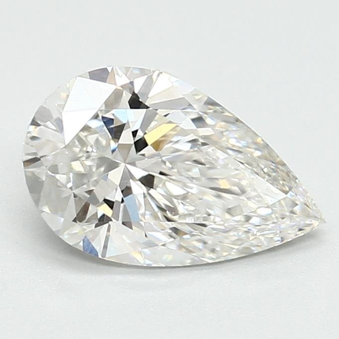 1.35ct F VS1 Rare Carat Ideal Cut Pear Lab Grown Diamond