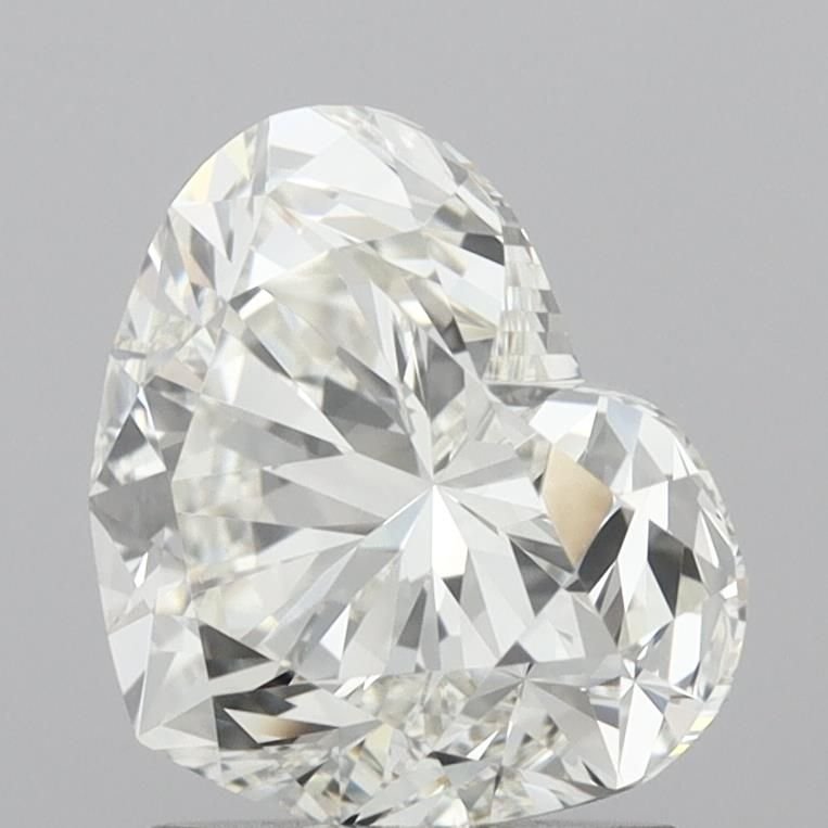 2.06ct J VS2 Rare Carat Ideal Cut Heart Diamond