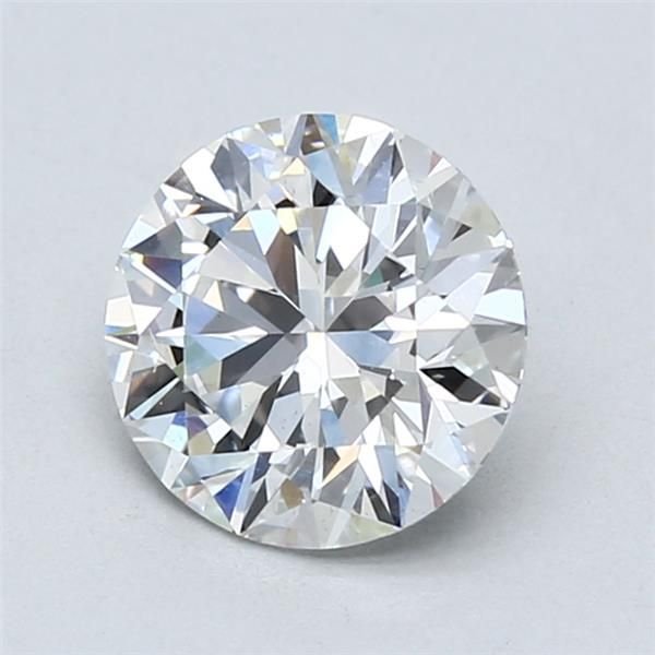 1.58ct D VS2 Rare Carat Ideal Cut Round Lab Grown Diamond