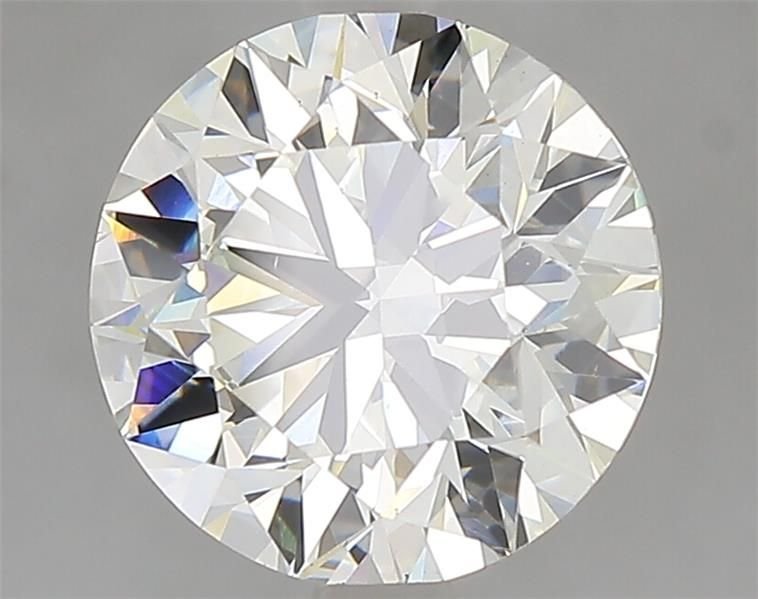 2.50ct H VS2 Excellent Cut Round Lab Grown Diamond