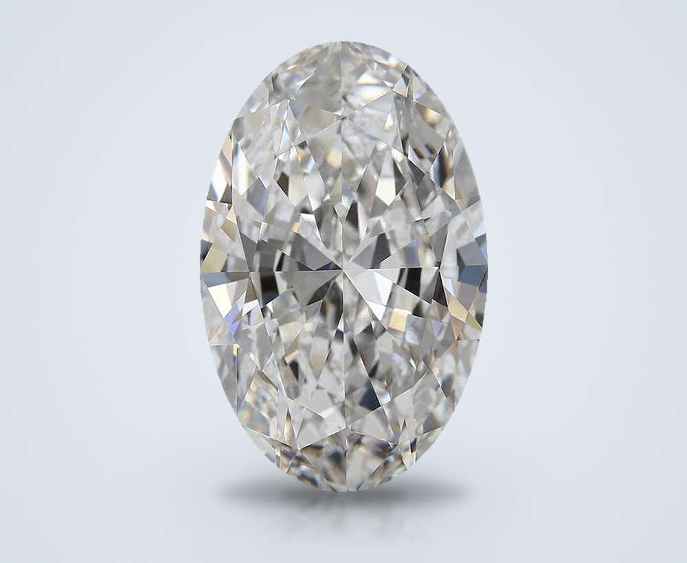9.86 Carat Oval Lab Diamond