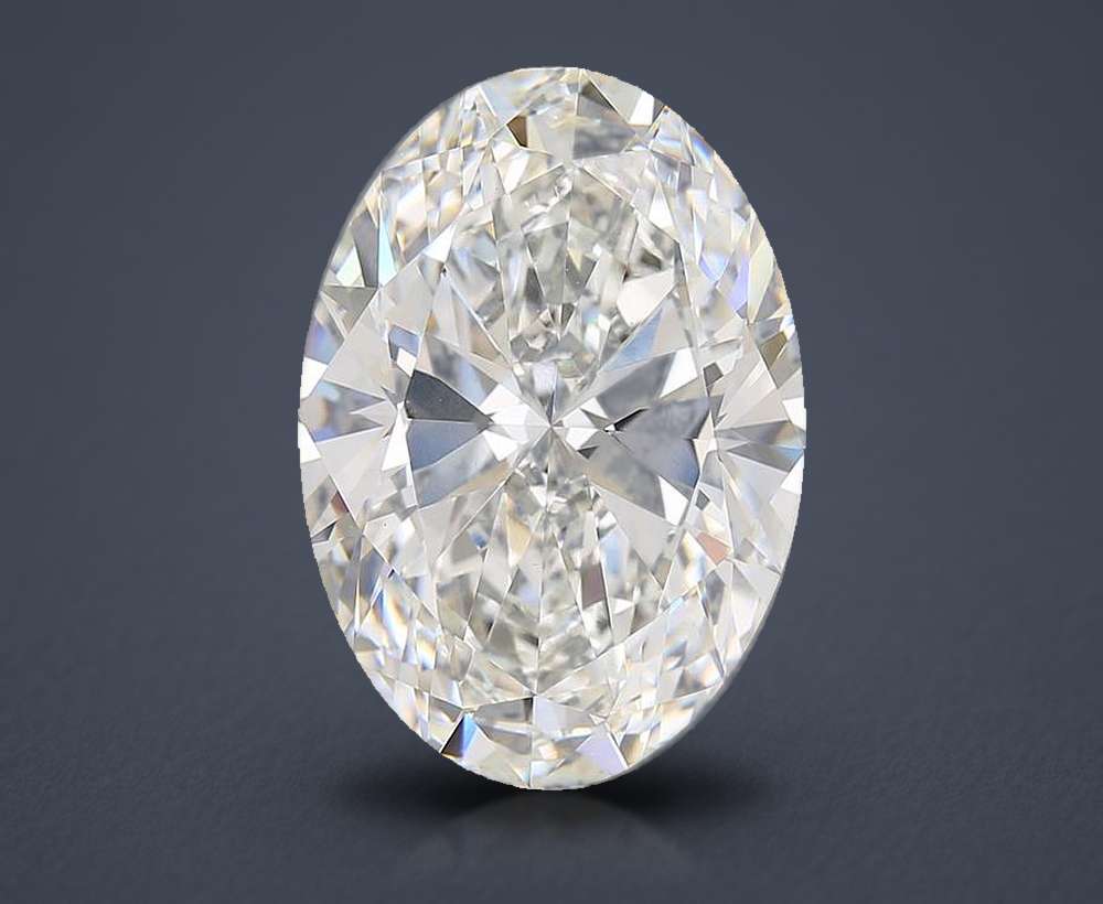 11.01 Carat Oval Lab Diamond