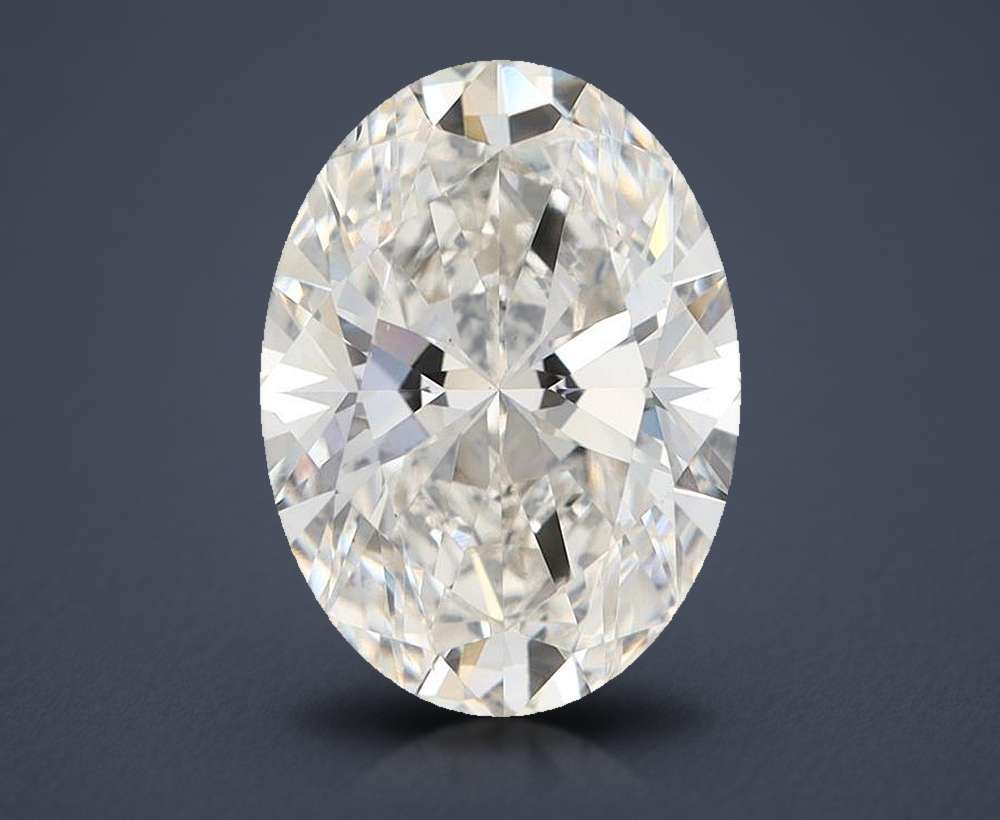 4.06 Carat Oval Lab Diamond