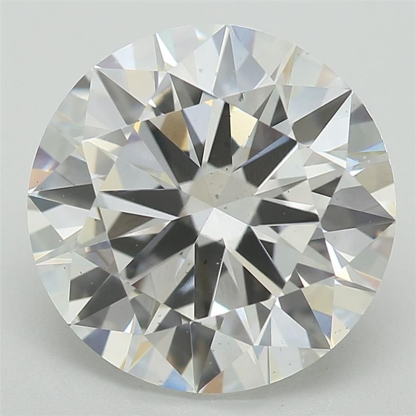2.83ct E VS2 Excellent Cut Round Lab Grown Diamond